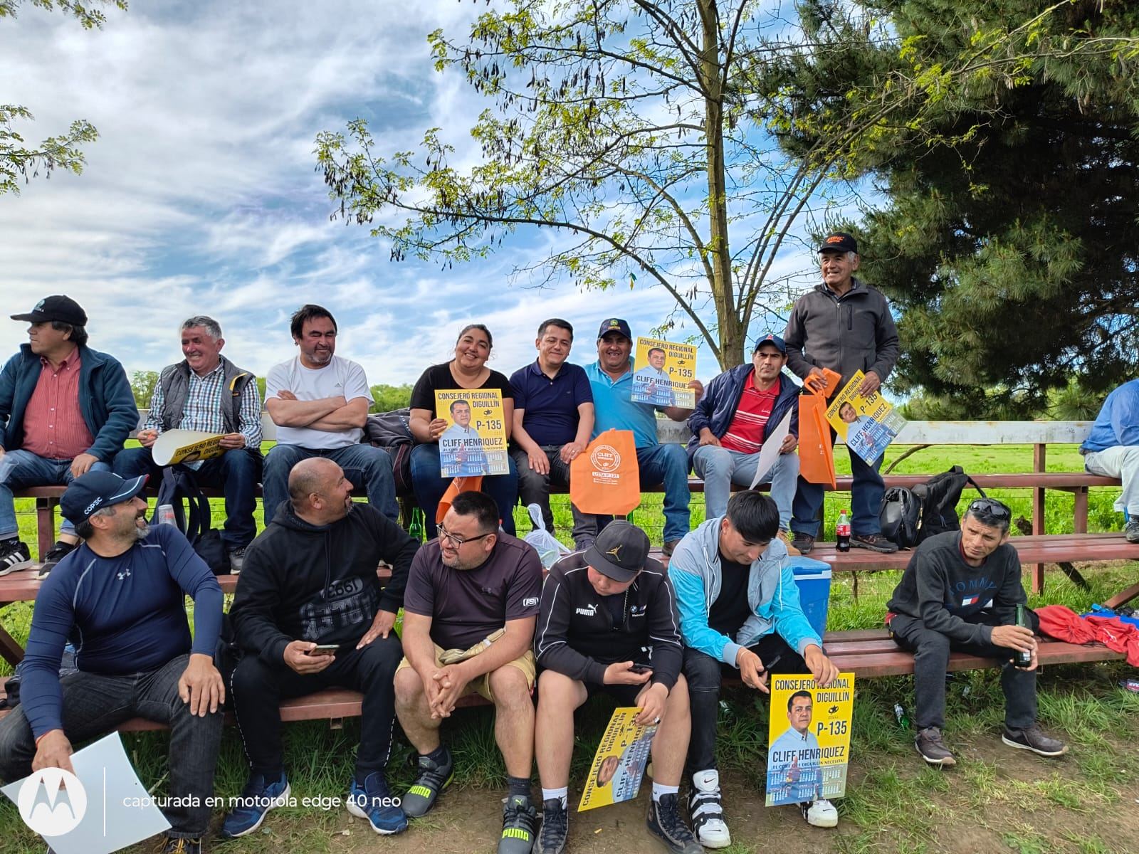 Recorrido de campaña en Diguillín